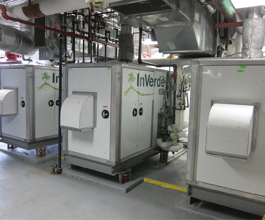 Tecogen InVerde CHP units at the Princeton Club in New York City
