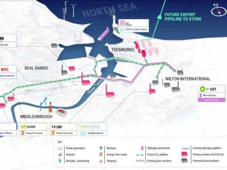 East Coast Cluster selected as one of UK’s first CCUS projects