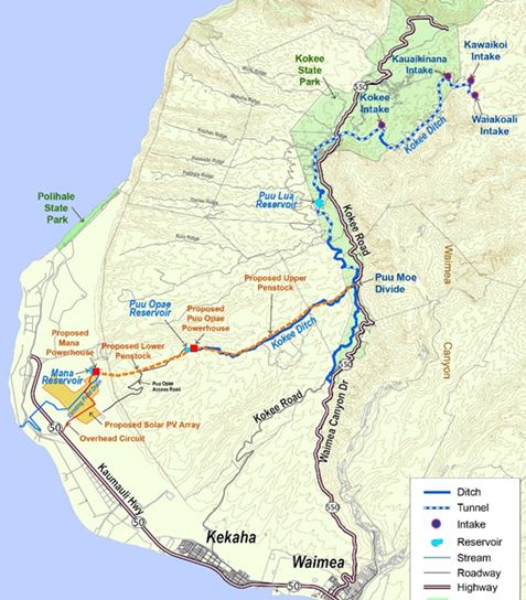 Kaua’i Island Utility and AES to co-develop solar-powered pumped storage project