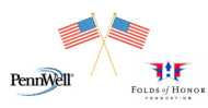 PennWell Partners with Folds of Honor Foundation