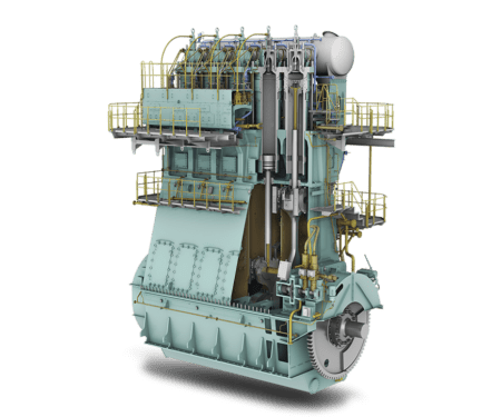 MHI Marine unit supplying turbochargers for dual-fuel ship engines